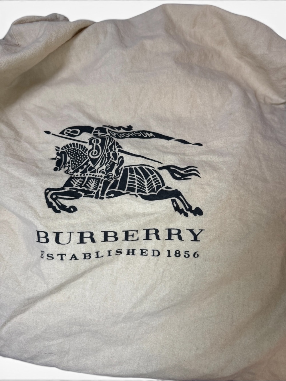 Burberry Smoked Check Coated Northfield Leather Shoulder Bag - Picture 8 of 8